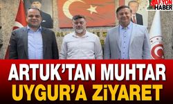 Önder Artuk'tan Muhtar Suat Uygur'a Ziyaret