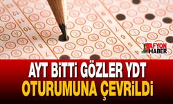AYT Bitti Gözler YDT Oturumuna Çevrildi
