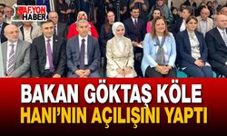 Bakan Göktaş Köle Hanı’nın Açılışını Yaptı