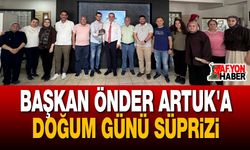 Başkan Önder Artuk'a Doğum Günü Kutlaması
