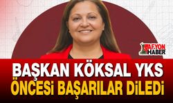 Başkan Köksal YKS Öncesi Başarılar Diledi