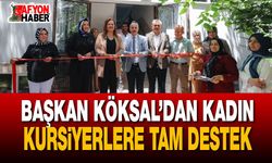 Başkan Köksal’dan Kadın Kursiyerlere Tam Destek