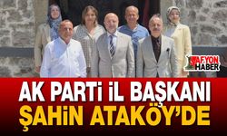 Başkan Şahin Ataköy’de