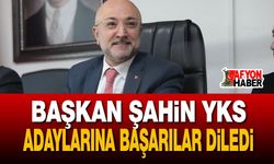 Başkan Şahin YKS Adaylarına Başarılar Diledi