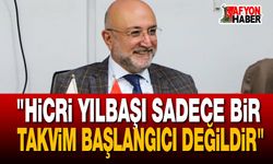 Başkan Şahin’den Hicri Yılbaşı Mesajı