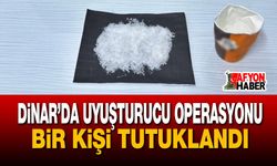 Dinar’da Operasyon: Bir Kişi Tutuklandı