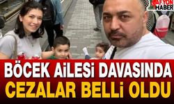 Böcek Ailesi Davasında İstenen Cezalar