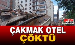 Kontrollü yıkılan Çakmak Otel binasında çökme oldu