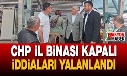 CHP'den 'İl Binası Kapalı' Haberlerine Cevap Geldi