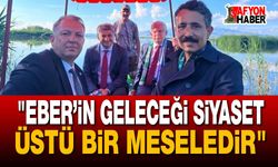 DEVA Partisi'nden Eber Gölü'ne Destek
