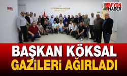 Başkan Köksal Gazileri Ağırladı