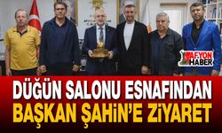 Düğün Salonu Esnafından Başkan Şahin’e Ziyaret