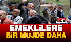 Emeklilere bir müjde daha
