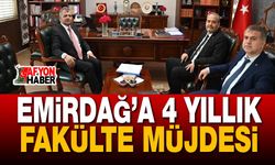 Emirdağ’a 4 Yıllık Fakülte Müjdesi