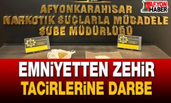 Emniyetten Zehir Tacirlerine Darbe