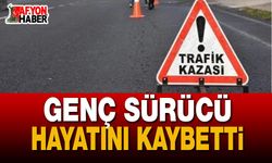 Genç Sürücü Hayatını Kaybetti