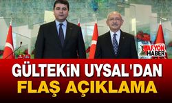 Gültekin Uysal'dan Flaş Açıklama!...
