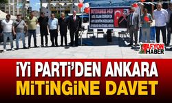İYİ Parti Ankara Mitingine Davet Etti