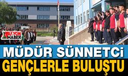 İl Müdürü Miraç Sünnetci Gençlerle Buluştu