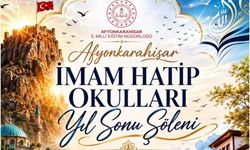 Afyon'da İmam Hatip Okulları Yıl Sonu Şöleni