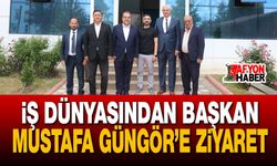 İş Dünyasından Başkan Mustafa Güngör’e Ziyaret