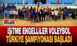İşitme Engelliler Voleybol Türkiye Şampiyonası Başladı