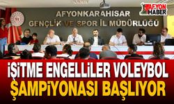 İşitme Engelliler Voleybol Şampiyonası Başlıyor