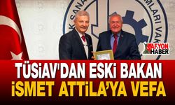 TÜSİAV'dan Eski Bakan İsmet Attila’ya Vefa