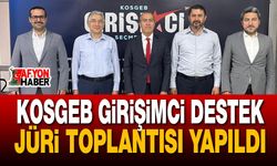 KOSGEB Girişimci Destek Jüri Toplantısı Yapıldı