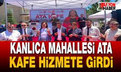 Kanlıca Mahallesi Ata Kafe Hizmete Girdi