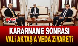 İki İlçe Başsavcısından Vali Aktaş'a Ziyaret