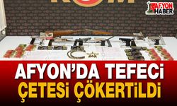 Afyon'da Tefeci Çetesi Çökertildi