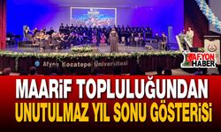 Maarif Topluluğundan Unutulmaz Yıl Sonu Gösterisi