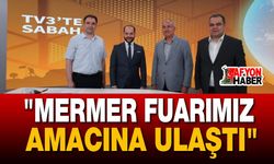 Başkan Özcan: "Mermer Fuarımız Amacına Ulaştı"