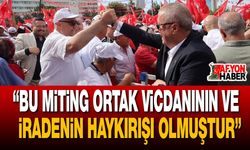 "Tandoğan Mitingi Siyasetin Ötesinde Bir Haykırıştır"