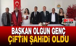 Milletvekili Olgun Genç Çiftin Şahidi Oldu