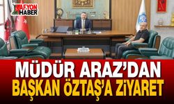 Müdür Araz’dan Başkan Öztaş’a Ziyaret