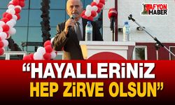Müdür Çakal: "Hayalleriniz Hep Zirve Olsun"