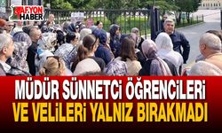 Müdür Sünnetci LGS Heyecanına Ortak Oldu