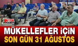 Sandıklı'da Vergi ve Kamu Alacakları Masaya Yatırıldı