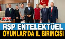 RSP Entelektüel Oyunlar'da İl Birincisi!