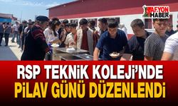 RSP Teknik Koleji’nde Pilav Günü