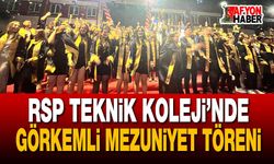 RSP Teknik Koleji’nde Mezuniyet Gecesi