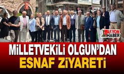 Milletvekili Olgun’dan Esnaf Ziyareti