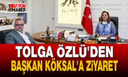 Tolga Özlü'den Başkan Köksal'a Ziyaret