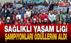Sağlıklı Yaşam Ligi Şampiyonları Ödüllerini Aldı