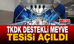 TKDK Destekli Meyve Tesisi Açıldı