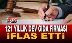 121 yıllık dev gıda firması iflas etti