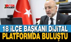 Turgay Şahin 18 İlçe Başkanıyla VKS’de Buluştu