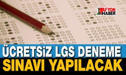 Ücretsiz LGS Deneme Sınavı Yapılacak